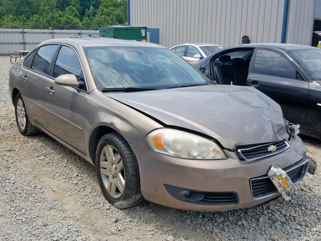 2G1WU581869248061 - 2006 CHEVROLET IMPALA LTZ GOLD photo 1