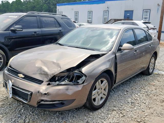 2G1WU581869248061 - 2006 CHEVROLET IMPALA LTZ GOLD photo 2