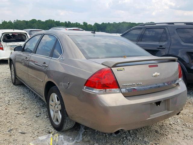 2G1WU581869248061 - 2006 CHEVROLET IMPALA LTZ GOLD photo 3