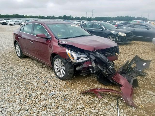 1G4GB5G33EF243940 - 2014 BUICK LACROSSE RED photo 1