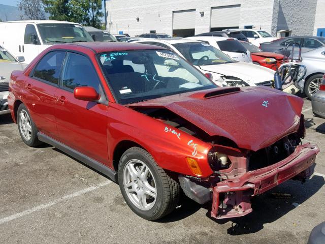 JF1GD29613H503652 - 2003 SUBARU IMPREZA WR RED photo 1