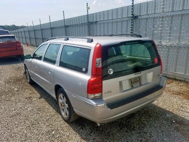 YV1SW592252488270 - 2005 VOLVO V70 FWD SILVER photo 3