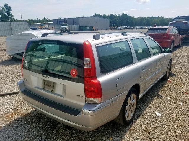 YV1SW592252488270 - 2005 VOLVO V70 FWD SILVER photo 4