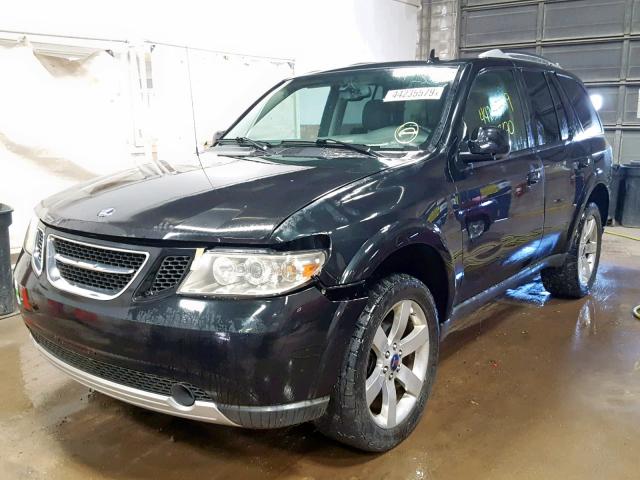 5S3ET13H082802109 - 2008 SAAB 9-7X AERO BLACK photo 2