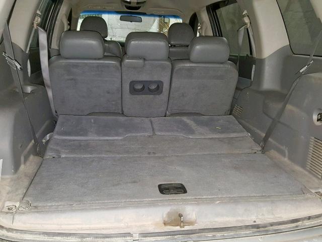 1D4HB48N24F223859 - 2004 DODGE DURANGO SL SILVER photo 9