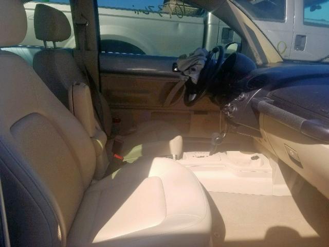 3VWRW3AG9AM027177 - 2010 VOLKSWAGEN NEW BEETLE Կապույտ լուսանկար 5