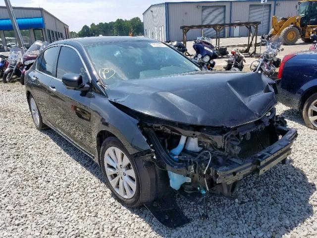 1HGCR2F83EA124276 - 2014 HONDA ACCORD EXL BLACK photo 1