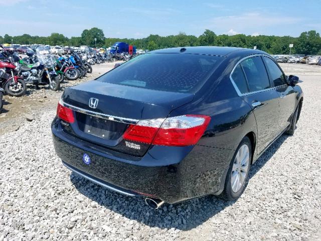 1HGCR2F83EA124276 - 2014 HONDA ACCORD EXL BLACK photo 4