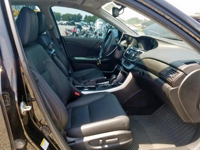 1HGCR2F83EA124276 - 2014 HONDA ACCORD EXL BLACK photo 5