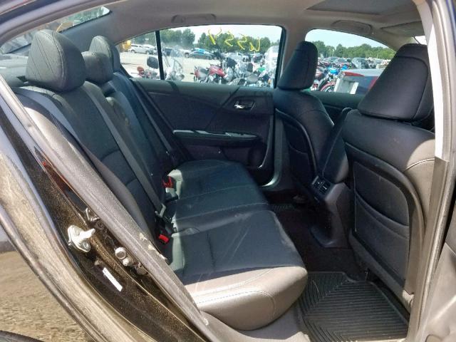 1HGCR2F83EA124276 - 2014 HONDA ACCORD EXL BLACK photo 6