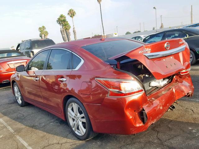 1N4BL3APXFC493793 - 2015 NISSAN ALTIMA 3.5 RED photo 3