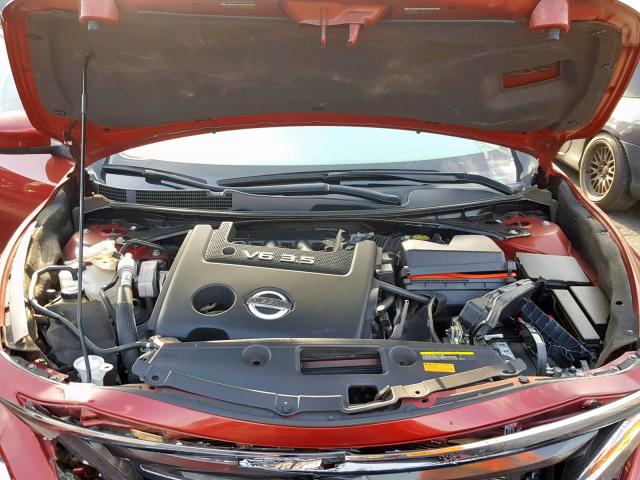 1N4BL3APXFC493793 - 2015 NISSAN ALTIMA 3.5 RED photo 7