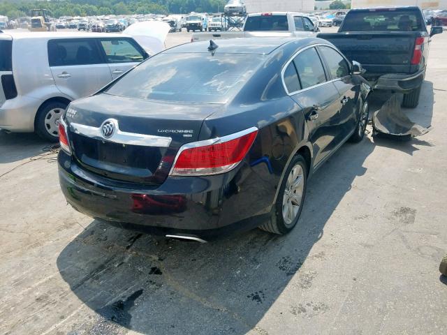 1G4GE5GD4BF348210 - 2011 BUICK LACROSSE C BLACK photo 4