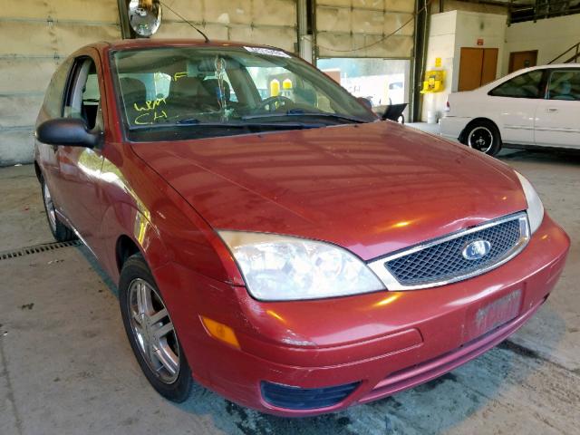 3FAHP31N15R109090 - 2005 FORD FOCUS ZX3 RED photo 1