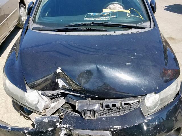 2HGFA1F62AH517887 - 2010 HONDA CIVIC LX-S BLACK photo 7