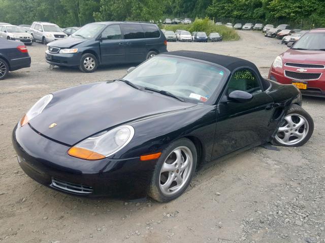 WP0CA2983XU633397 - 1999 PORSCHE BOXSTER BLACK photo 2