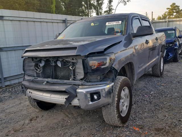 5TFDW5F16EX351264 - 2014 TOYOTA TUNDRA CRE GRAY photo 2