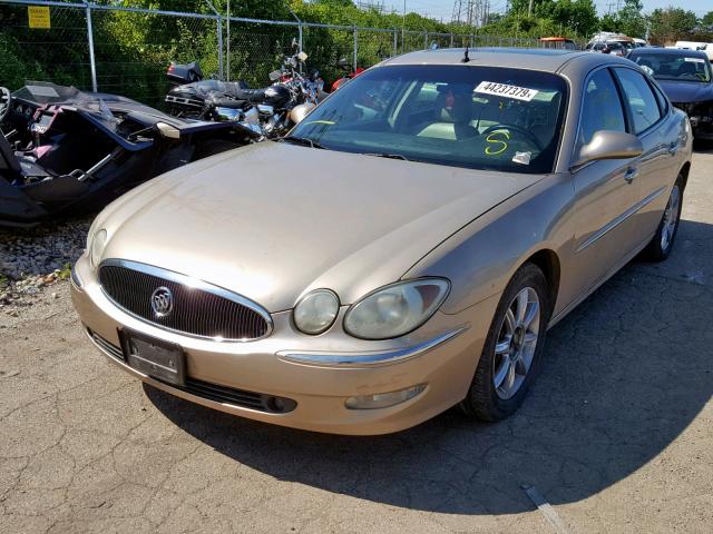 2G4WE567151157217 - 2005 BUICK LACROSSE C TAN photo 2