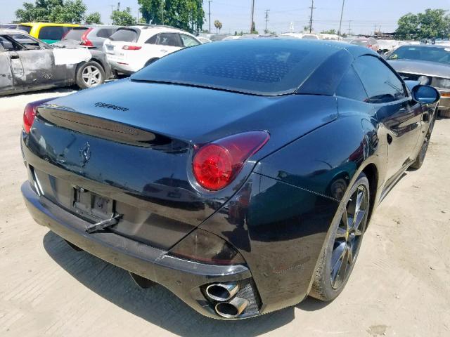 ZFF65LJA5A0170054 - 2010 FERRARI CALIFORNIA BLACK photo 4