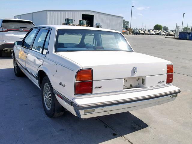 1G3HY5431HH318378 - 1987 OLDSMOBILE DELTA 88 R WHITE photo 3