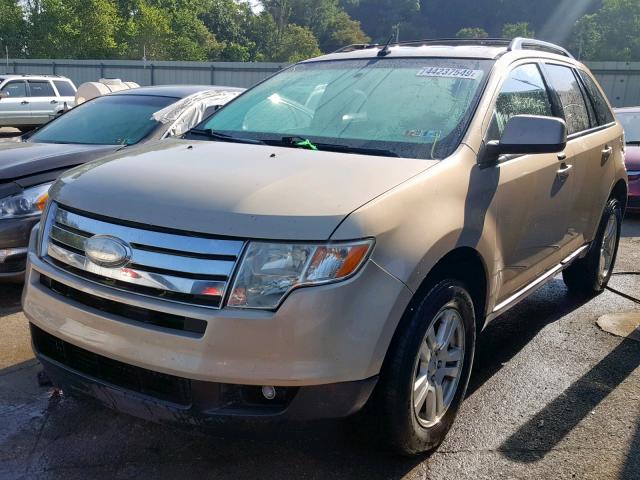 2FMDK48C07BB28745 - 2007 FORD EDGE SEL TAN photo 2