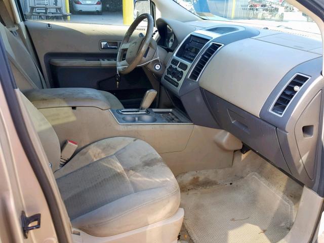 2FMDK48C07BB28745 - 2007 FORD EDGE SEL TAN photo 5