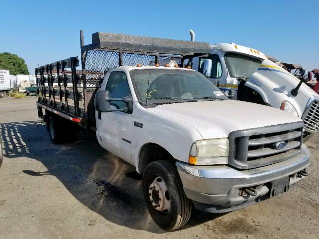 1FDAF56F52ED62581 - 2002 FORD F550 SUPER WHITE photo 1