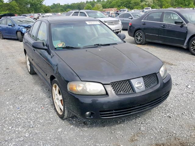 3N1AB51D06L547202 - 2006 NISSAN SENTRA SE- BLACK photo 1