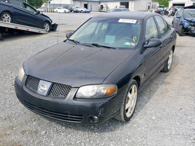 3N1AB51D06L547202 - 2006 NISSAN SENTRA SE- BLACK photo 2