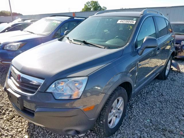 3GSCL33P38S512195 - 2008 SATURN VUE XE GRAY photo 2