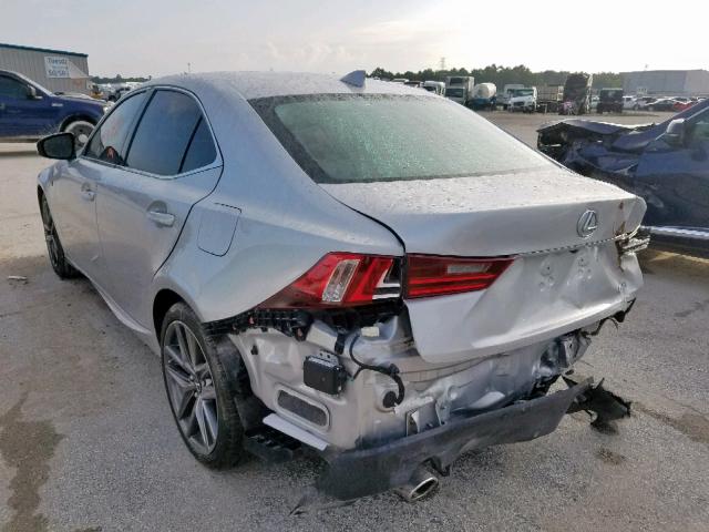 JTHBF1D27E5035782 - 2014 LEXUS IS 250 SILVER photo 3