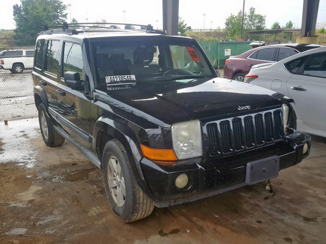 1J8HH48N86C253845 - 2006 JEEP COMMANDER 黑色 照片 1