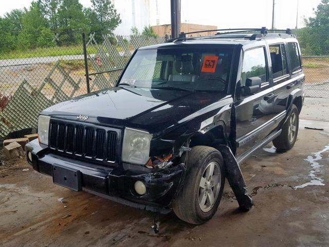 1J8HH48N86C253845 - 2006 JEEP COMMANDER 黑色 照片 2