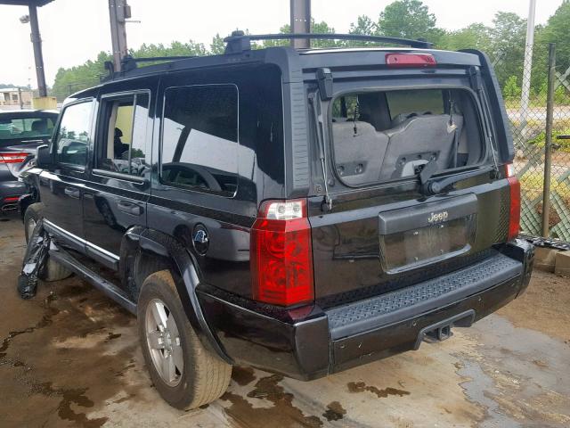 1J8HH48N86C253845 - 2006 JEEP COMMANDER 黑色 照片 3