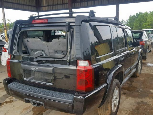 1J8HH48N86C253845 - 2006 JEEP COMMANDER 黑色 照片 4