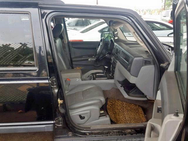 1J8HH48N86C253845 - 2006 JEEP COMMANDER 黑色 照片 5