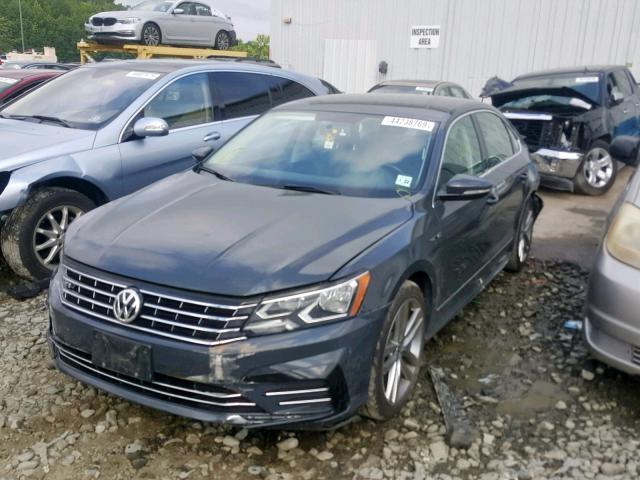 1VWDT7A34HC050062 - 2017 VOLKSWAGEN PASSAT R-L GRAY photo 2