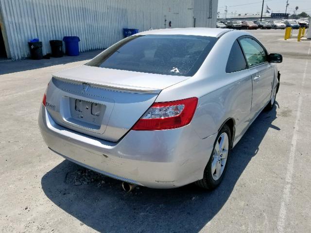 2HGFG12857H568413 - 2007 HONDA CIVIC EX GRAY photo 4