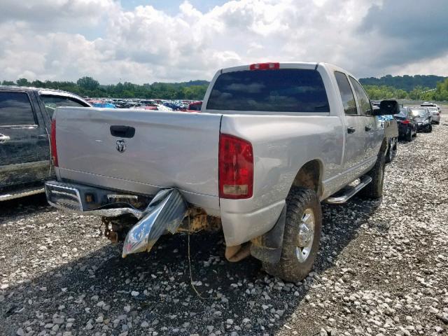 3D7KS28C75G779192 - 2005 DODGE RAM 2500 S Արծաթագույն լուսանկար 4