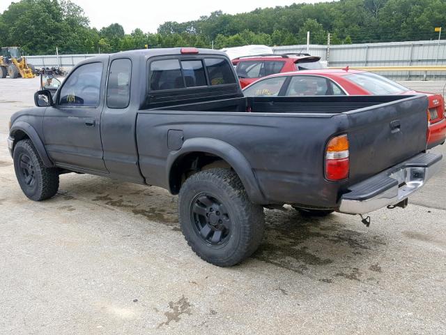 5TESN92N72Z080052 - 2002 TOYOTA TACOMA XTR 勃艮第红 照片 3