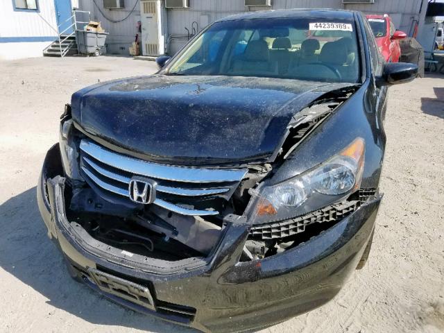 1HGCP2F81BA136881 - 2011 HONDA ACCORD EXL BLACK photo 9