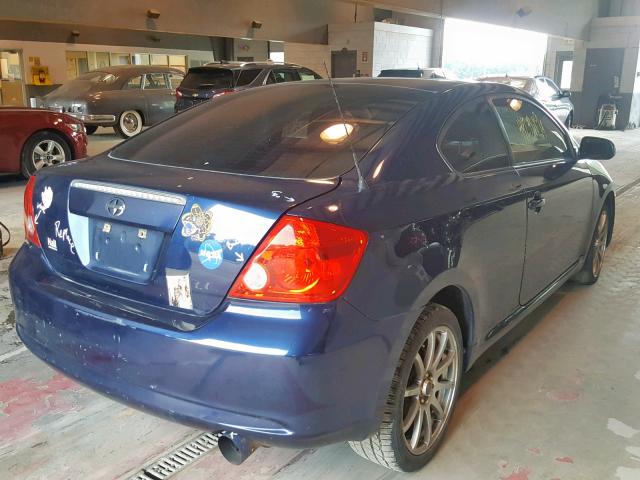 JTKDE177870165826 - 2007 TOYOTA SCION TC შავი ფოტო 4