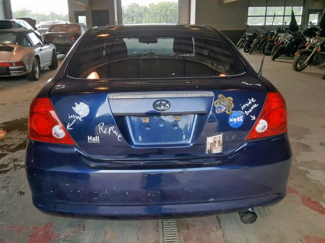 JTKDE177870165826 - 2007 TOYOTA SCION TC შავი ფოტო 9