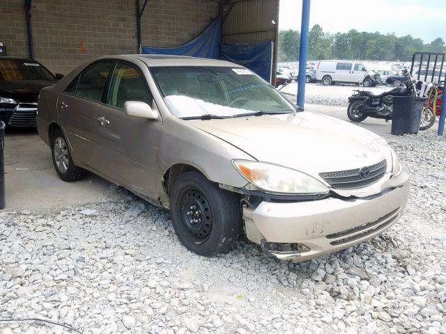 4T1BE30K74U307527 - 2004 TOYOTA CAMRY LE GOLD photo 1