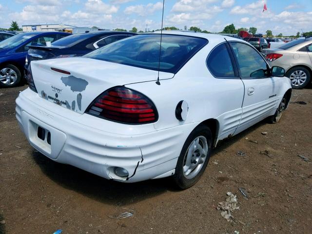 1G2NE12T7XM895658 - 1999 PONTIAC GRAND AM S WHITE photo 4