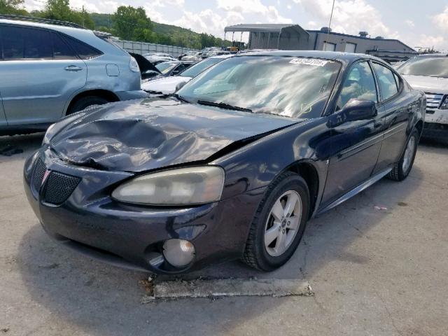 2G2WP582761190020 - 2006 PONTIAC GRAND PRIX BLACK photo 2