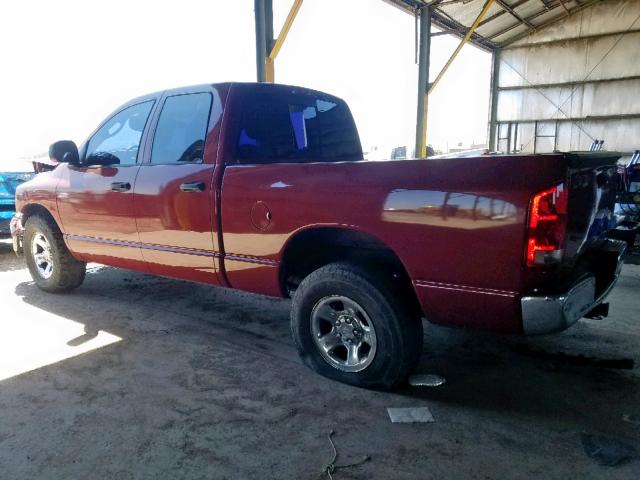 1D7HA182X6S618229 - 2006 DODGE RAM 1500 S RED photo 3