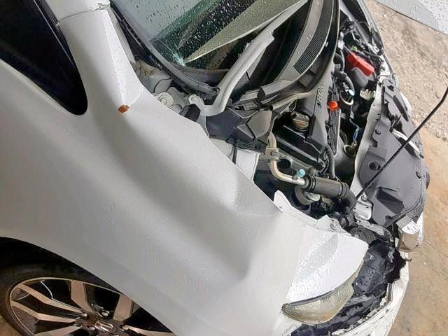 19XFB2F90EE084017 - 2014 HONDA CIVIC EXL WHITE photo 9