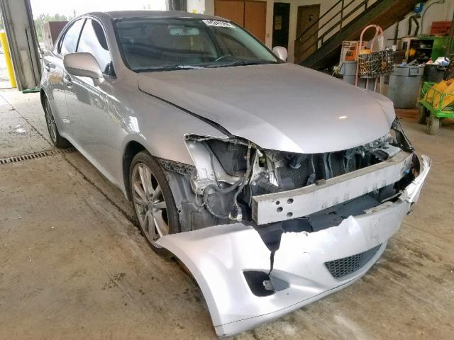 JTHBE262565000553 - 2006 LEXUS IS 350 SILVER photo 1