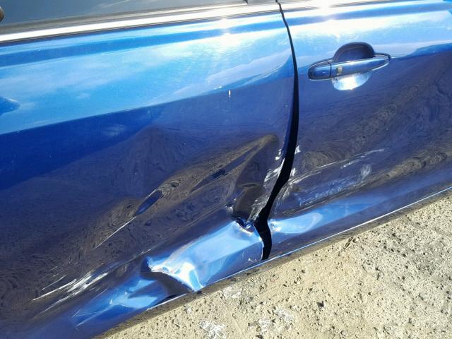 4T1BB46K88U031659 - 2008 TOYOTA CAMRY HYBR BLUE photo 9